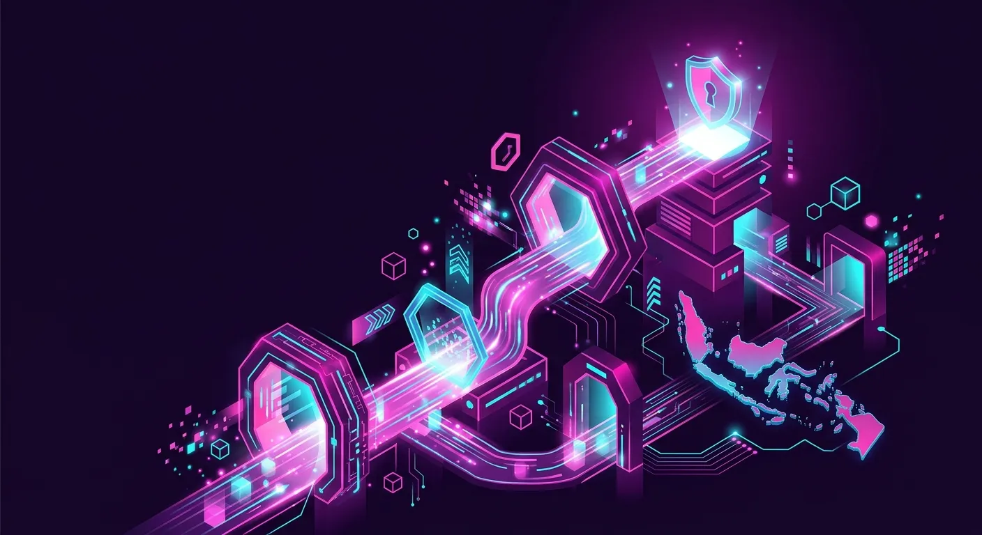 Visualisasi panduan rakyat login pada ekosistem informasi resmi